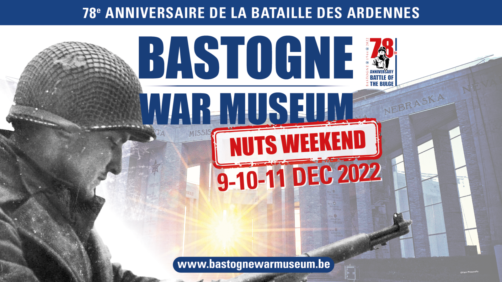 NUTS WEEKEND 2022 Bastogne War Museum